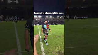 Joe Marler and a funny moment in his last game with Harlequins #rugby #harlequins #england #shorts
