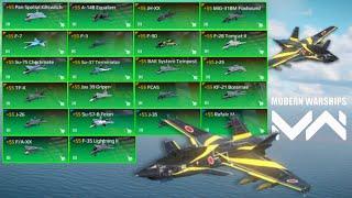 Top 23 Strike Fighter with Highest Combo DamageModern Warships