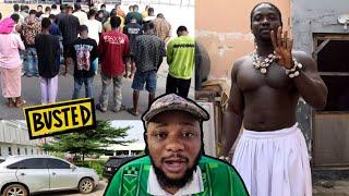 EFCC AGAIN Arrest VeryDarkMan Yahooboys Supporters at the Protest