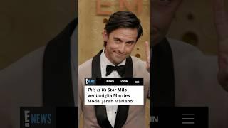 This is us telling you #MiloVentimiglia is a married man! ️ #shorts
