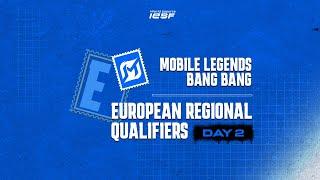MLBB | GROUP STAGE | IESF EUROPEAN REGIONAL QUALIFIERS 2025 | DAY 2