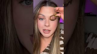 UPSIDE DOWN lash curling hack?? #lashes #makeup #hack (vc: @audboos)