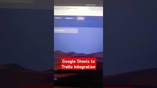 Google Sheets to Trello - Free Automation (Zapier alternative) #googlesheets #automation