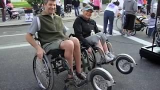 FreeWheel - Front Wheel for manual wheelchair.