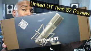 United UT twin 87 review - vintage and modern  style 87 in one mic