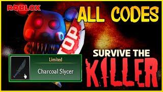 NEW CODEALL WORKING CODES for  SURVIVE THE KILLER  Roblox 2024  Codes for Roblox TV