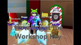 How to get the Workshop key and what it does in Snowman Simulator