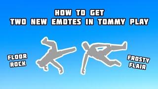 How To Get Frosty Flair and Floor Rock Emotes in Tommy Play | All Pretzel Locations