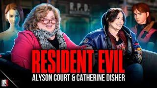 RESIDENT EVIL || Interview w/ JILL VALENTINE & CLAIRE REDFIELD | Catherine Disher & Alyson Court