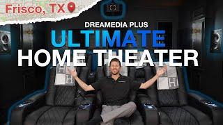 LUXURY Home Theater TOUR! Trinnov, Madvr, Kaleidescape, JVC NZ8, Focal 1000! Dreamedia+ FRISCO TX!