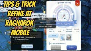 Tips & Trick Refine at Ragnarok Mobile Without Safe Mode