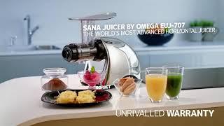 Sana by Omega EUJ 707 - Slow Juicer