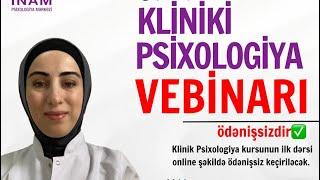 Kliniki psixologiya kursu ilk dərs!#psixologiya #kurs #klinik Psixoloq Aysel Orucova.