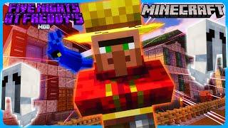 Minecraft FNAF | The FNAF Mod Survival | The Villager Residence! [Part 7]