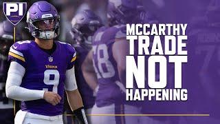 Minnesota Star Tribune's Ben Goessling: Vikings aren't trading J.J. McCarthy