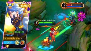 NATAN DI LOCK FANNY LATE GAME MEMBANTAI TIM MUSUH SAMPE TIDAK BERKUTIK#mobilelegends #trending #mlbb