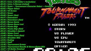 Nes Teenage Mutant Ninja Turtles - Tournament Fighters Soundtrack