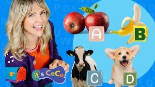 Learn the ABC's with CeCe! The ABC Song & Phonics Song I Toddler Learning Videos I Toddler Channel