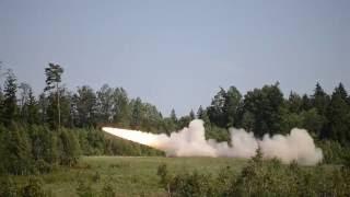 HIMARS Fires at Saber Strike 16 in Estonia