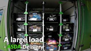 A relatively large load - ASDA Delivery Driving