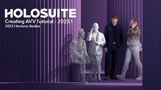 Holosuite Tutorial: Creating and populating scenes with Accelerated Volumetric Video