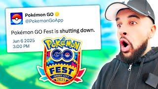 POKÉMON GO FEST GOT SHUT DOWN!