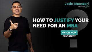 From Rejections to Top B-School Scholarship | MBA Case Study | Jatin Bhandari Reviews