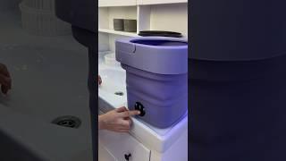 Тестирую товары из Китая. Портативная стиральная машина #гаджеты #бытоваятехника