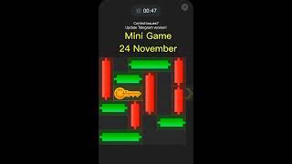 Mini Game Today 24 November Hamster Kombat How To Solve Mini Game Puzzle in Hamster Kombat ()SOLVED