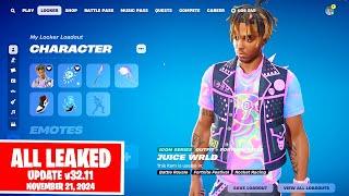 Fortnite Update v32.11: JUICE WRLD Skin, Emote, All Cosmetic & Leaked Event details