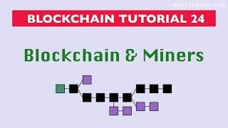 Blockchain tutorial 24: Blockchain and miners