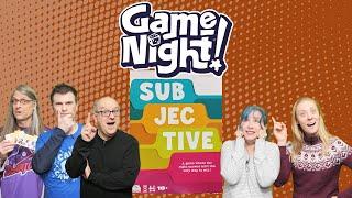 Subjective - GameNight! Se12 Ep48 - How to Play & Playthrough
