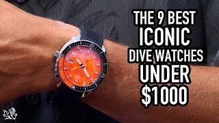 The 9 Best Iconic Dive Watches Under $500 to $1000: Seiko, Citizen, CWC, Bulova, Luminox, Squale...