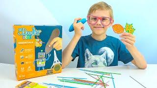 3D ручка 3Doodler Start для детского творчества. Даник и развивающие игрушки для детей.