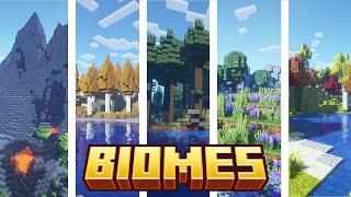 Top 10 Biome and Nature mods for Minecraft 1.21!