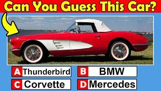 Guess 20 Classic Sports Cars! How Many Will You Get Right?