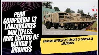 Ejército del Peru autoriza la compra de lanzadores de cohetes, un total de 13.