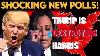 Trump CRUSHES Harris: Shocking 2024 Election Map Prediction & Analysis Reveal MASSIVE Lead!