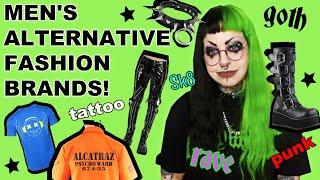 MEN'S ALTERNATIVE FASHION STORES *goth*punk*street*rave*plus*grunge* // Emily Boo