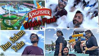 Big fun injoy in Kingfishar Waterpark With My Team |injoy  | better life with friends