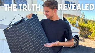 We Tried 1000 Watts of Flexible Solar on our RV