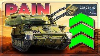 Extreme PAIN Stock Grind... - ZSU-23-4M2 'Shilka' Stock To Spaded