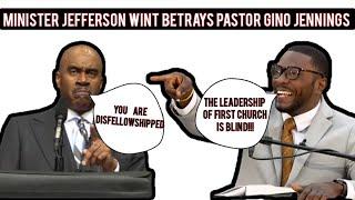 Pastor Gino Jennings Disfellowshipped Minister Jefferson Wint. A Must Watch!!! 