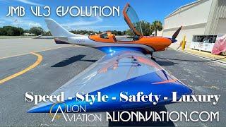 JMB Aircraft, VL3 Evolution, Composite, Retractable Gear, Experimental Aircraft Kit.