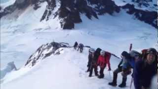 RMI Summit Climb on Mt. Rainier's Disappointment Cleaver