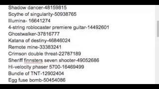 over 100 gear codes for roblox
