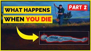 What happens to the body after death in a coffin? What happens when you die?  Human decomposition