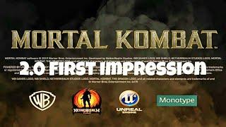 Mortal Kombat Mobile Update 2.0! First Impression Look, 23 Gold Character Convert in Diamond Tier