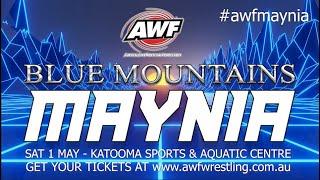 FULL SHOW: AWF BLUE MOUNTAINS MAYNIA - 1/5/2021 - Australian Wrestling Federation