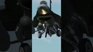 DCS: F-16C Viper: Gear Operation#dcs #dcsworld #dcsworldgameplay #shorts